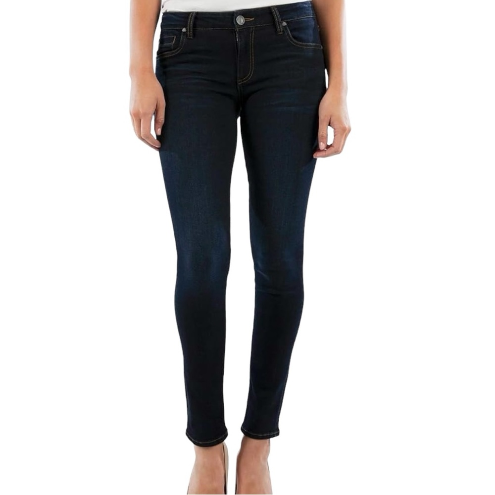 KUT From The Kloth Diana Skinny Dark Wash Jeans 14
